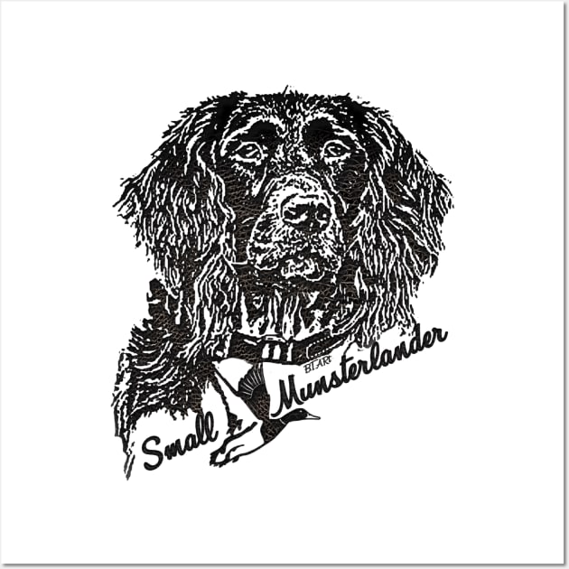 Small Munsterlander (logo) Wall Art by German Wirehaired Pointer 